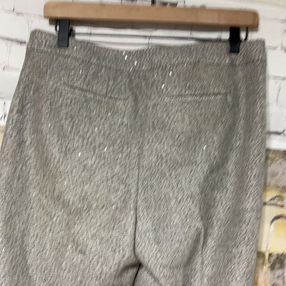 Nwt talbot's gray sparkle ankle pant size 6 - Picture 10 of 14